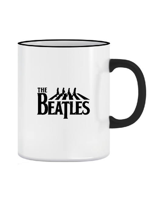 Puodelis The Beatles logo Puodelis The Beatles logo